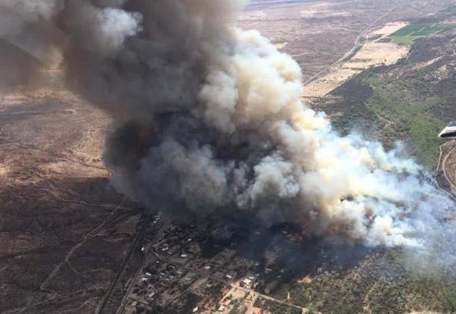 В США вспыхнул лесной пожар: проведена массовая эвакуация
