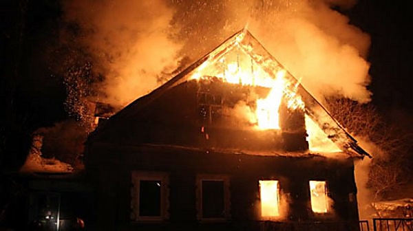 На Николаевщине произошел пожар в жилом доме