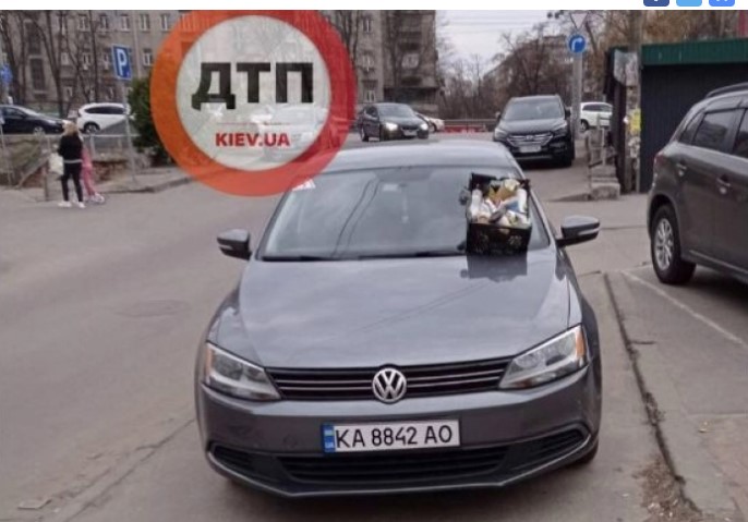 На Нивках в Киеве наказали «героя парковки»