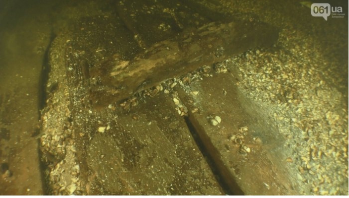 Запорожский археолог рассказал о старом грузовом судне на дне Днепра