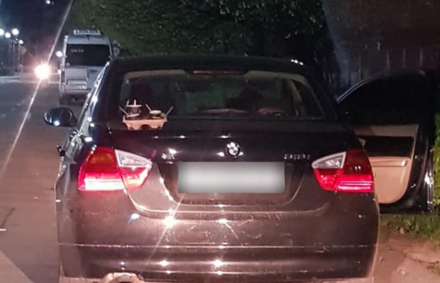 На Закарпатье остановили мертвецки пьяного водителя BMW