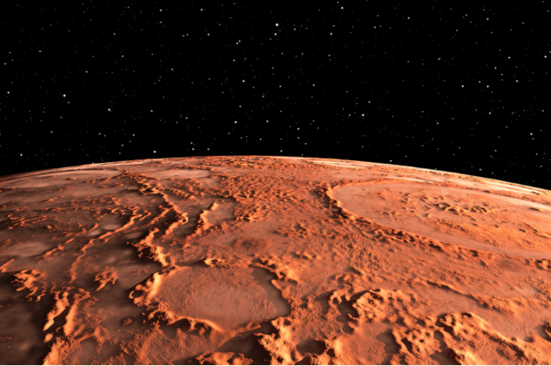 Ученые обнаружили странный ледник на поверхности Марса