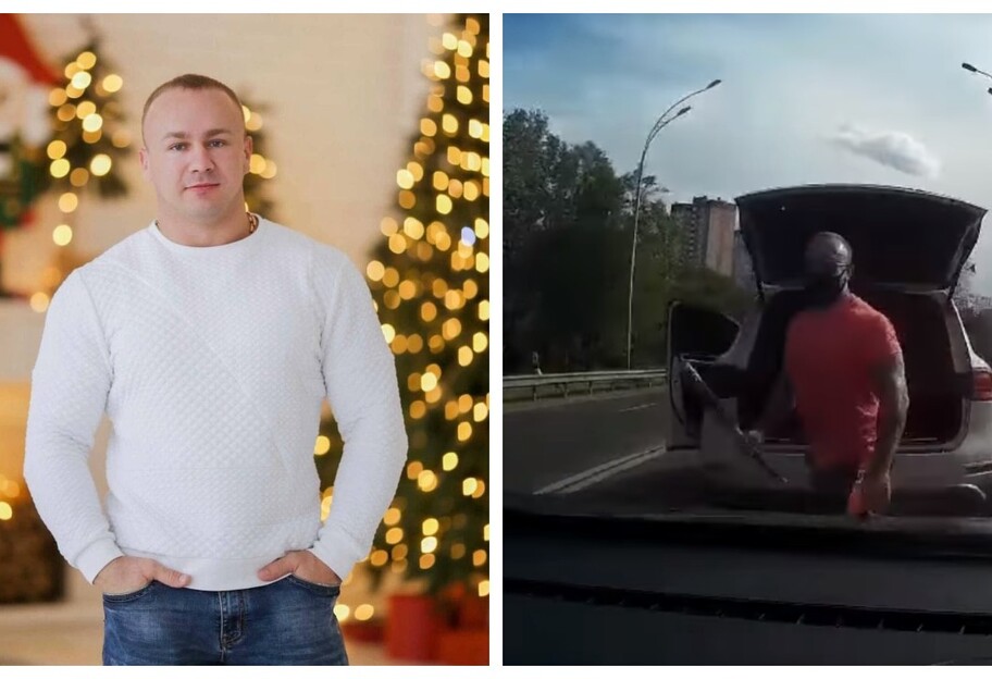 В Киеве водитель с битой напал на водителя, который ему посигналил: подробности (ФОТО)