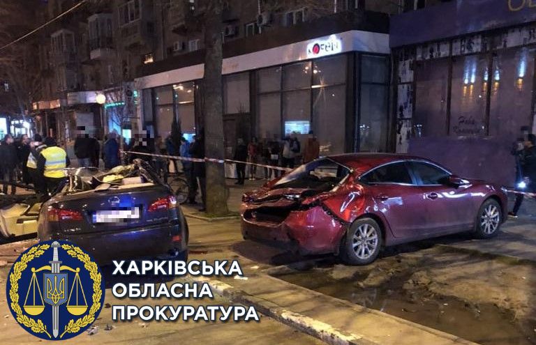 Патрульный устроил масштабное ДТП в Харькове