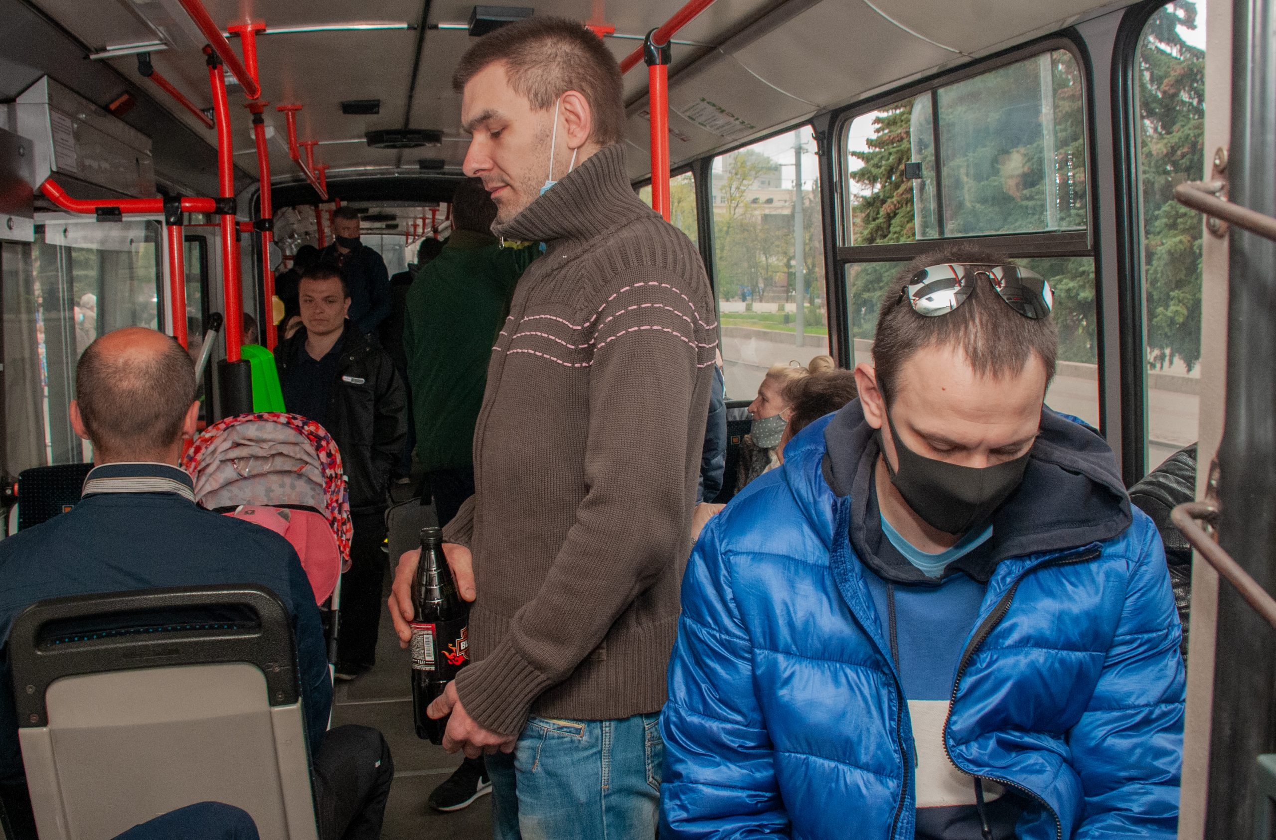 В Харькове состоялся парад тролейбусов