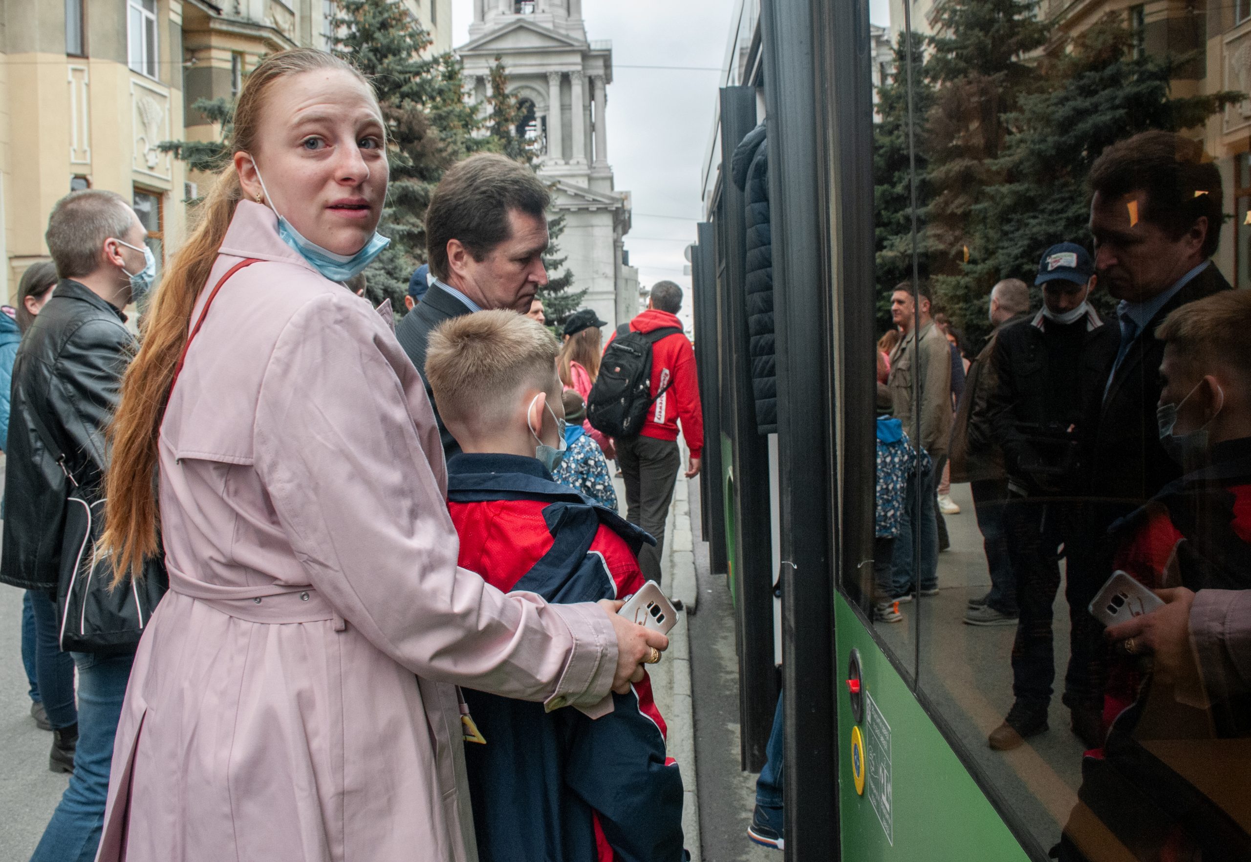 В Харькове состоялся парад тролейбусов