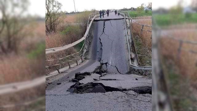 Скандальное обрушение моста на Львовщине: что известно