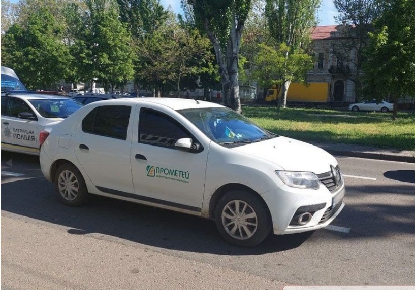 В центре Николаева Renault столкнулся со Skoda
