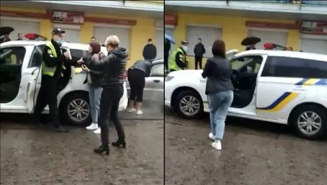 На Львовщине женщина напала на полицейского