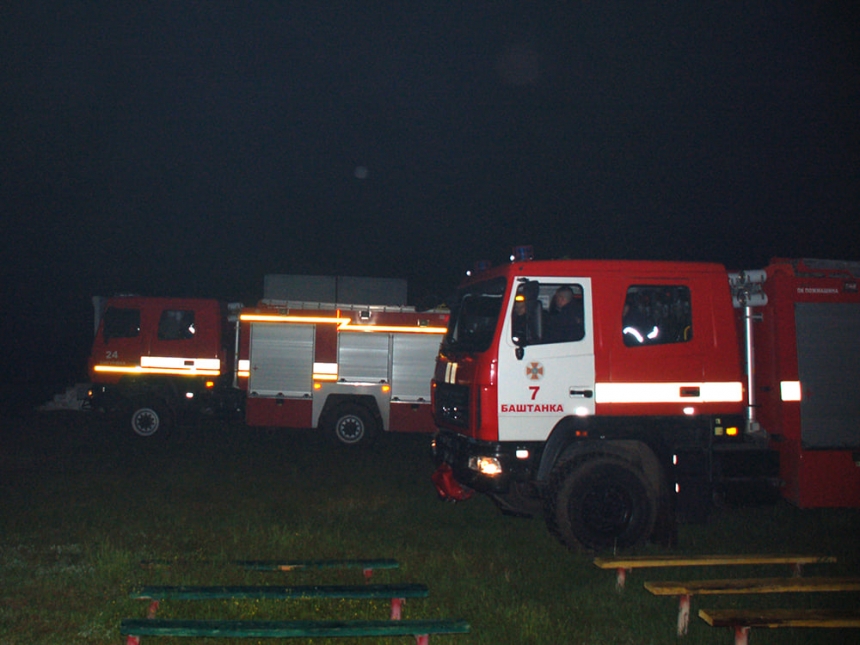 На Николаевщине горел спорткомплекс: пожар тушили 4 часа  