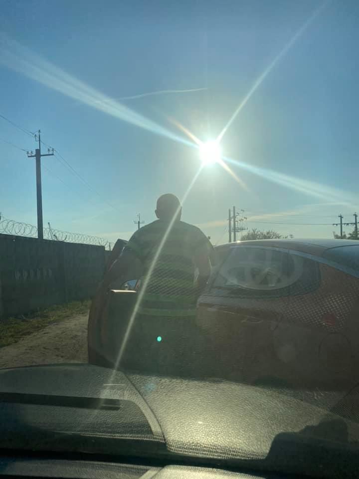 В Одессе водитель забрызгал мужчину из газового баллончика (ФОТО)