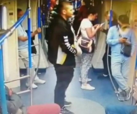 В Москве два года ловили парня, шлепающего девушек по ягодицам в метро (ФОТО)