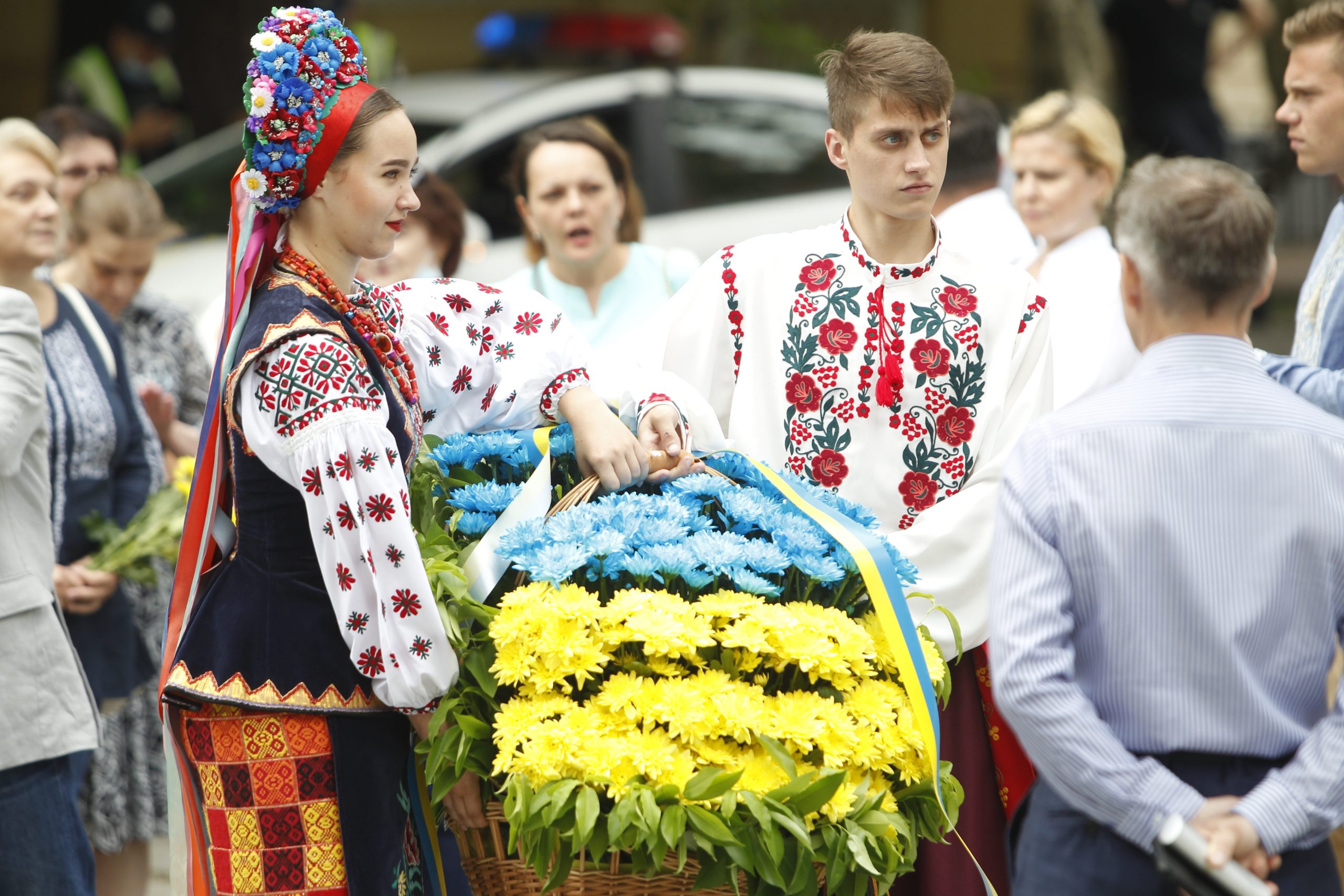 В Киеве возложили цветы автору первой в Украине Конституции