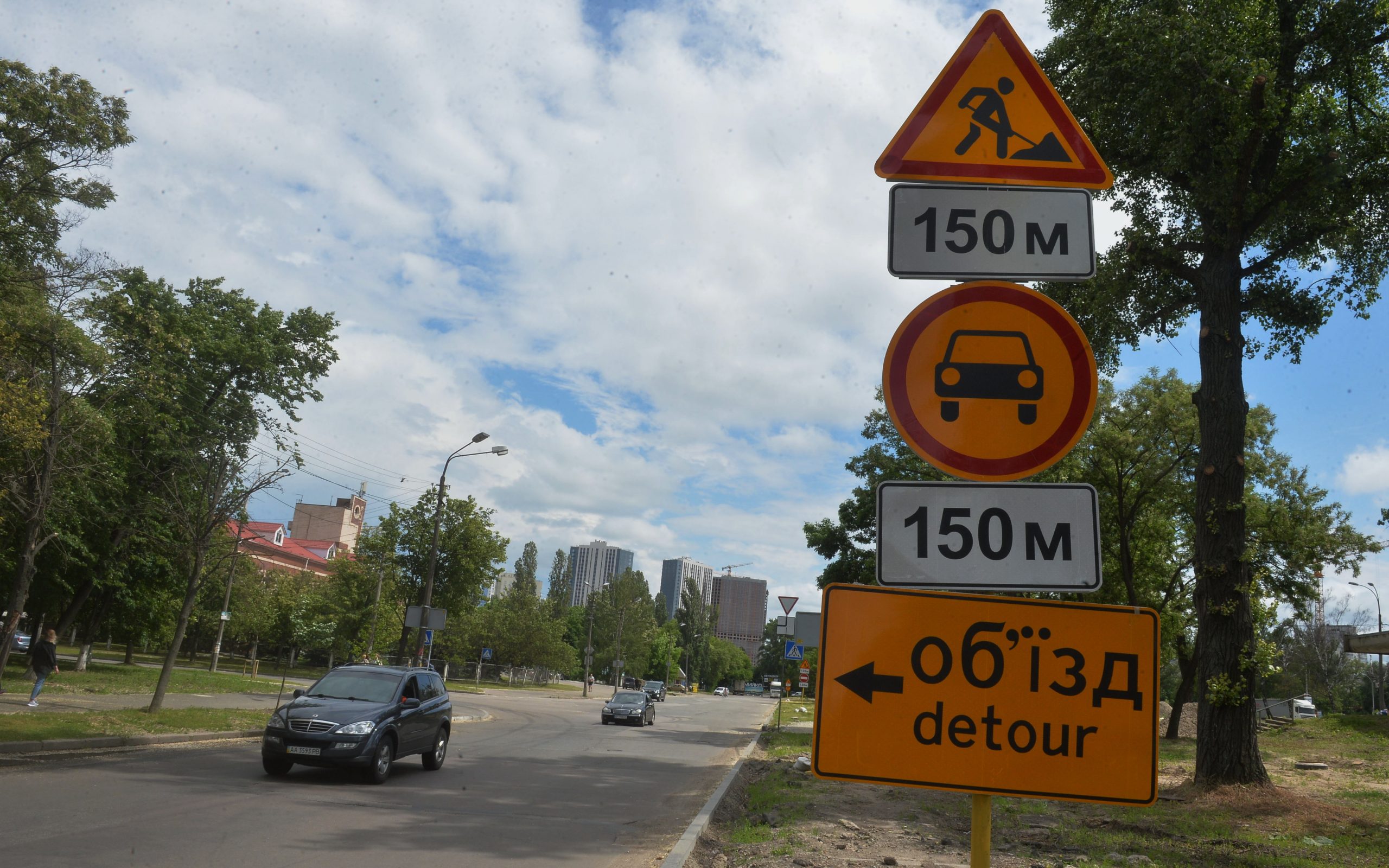 Работы по ремонту Окружной дороги в Киеве проходят &#171;без фанатизма&#187;