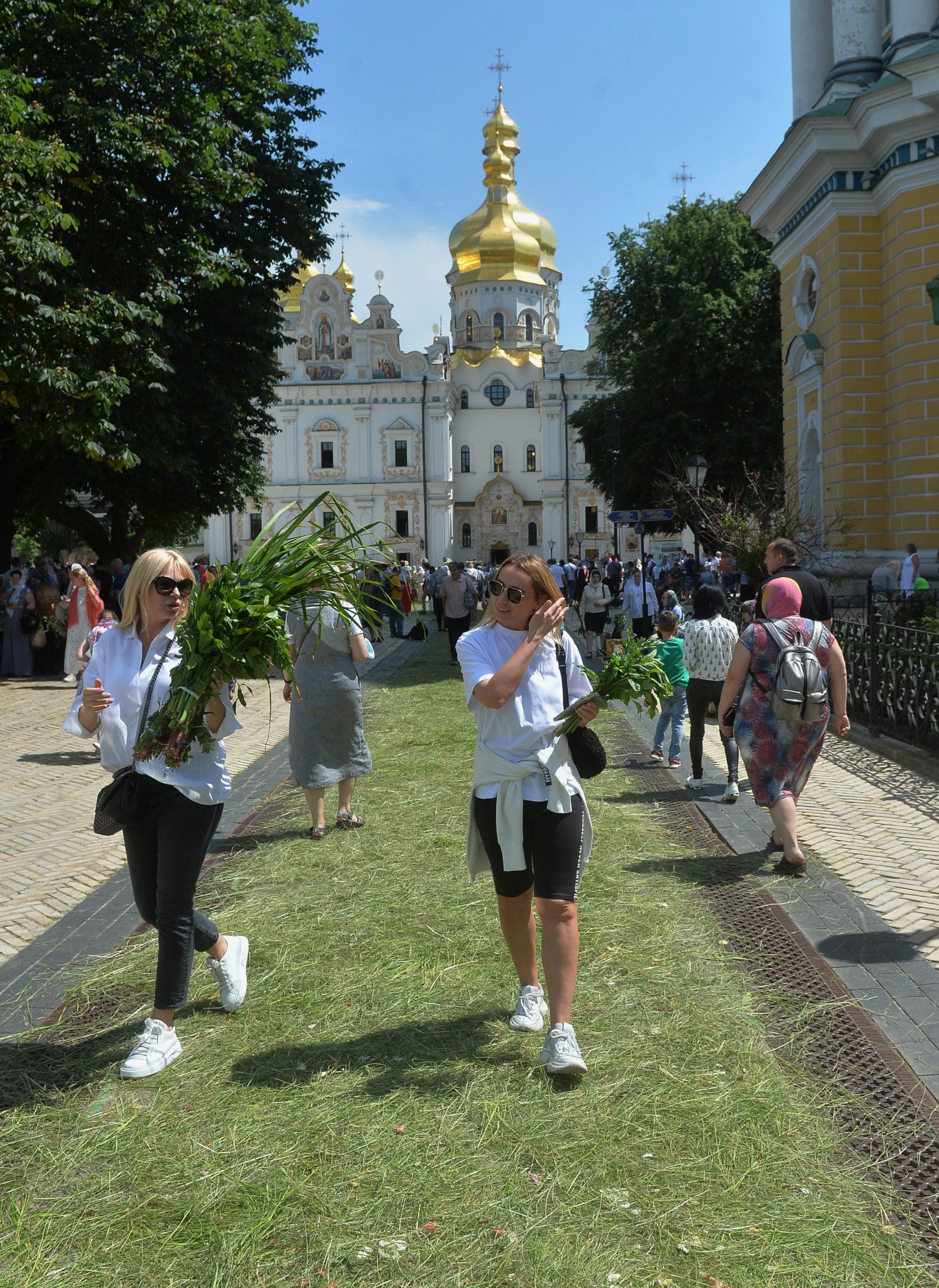 Пятидесятница в Киево-Печерской Лавре