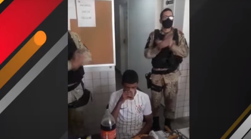В Бразилии полиция с тортом поздравила грабителя и арестовала его
