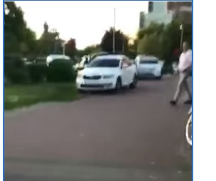 В Киеве «герои парковки» оставили авто на пешеходных дорожках (ВИДЕО)