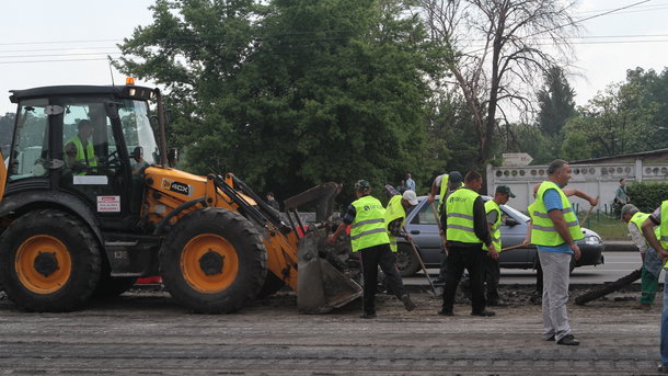 Ремонт на Бориспольской трассе: как ехать автомобилистам (ФОТО, ВИДЕО)