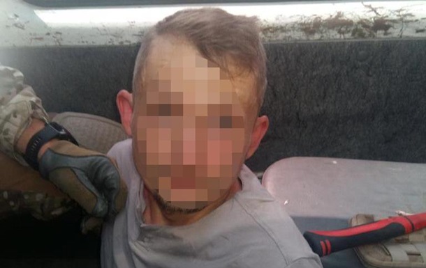 В Киеве задержали мужчину, взорвавшего почтомат (ФОТО)