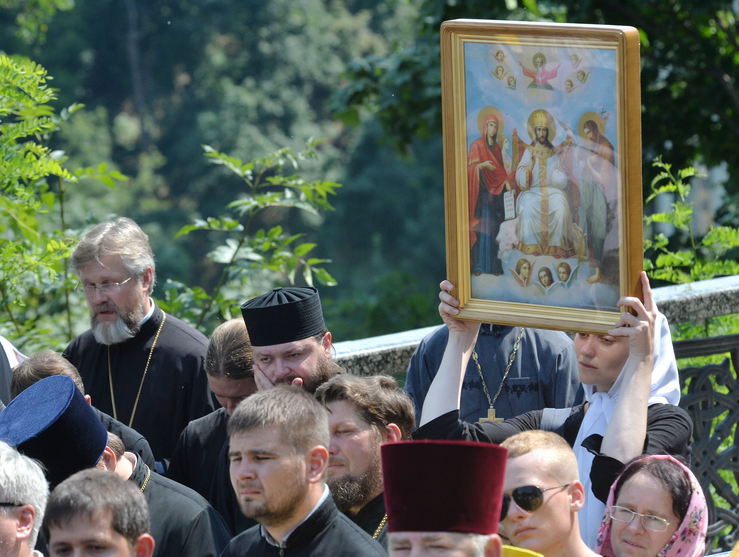 1033-летие Крещения Руси: Крестный ход в Киеве, как это было