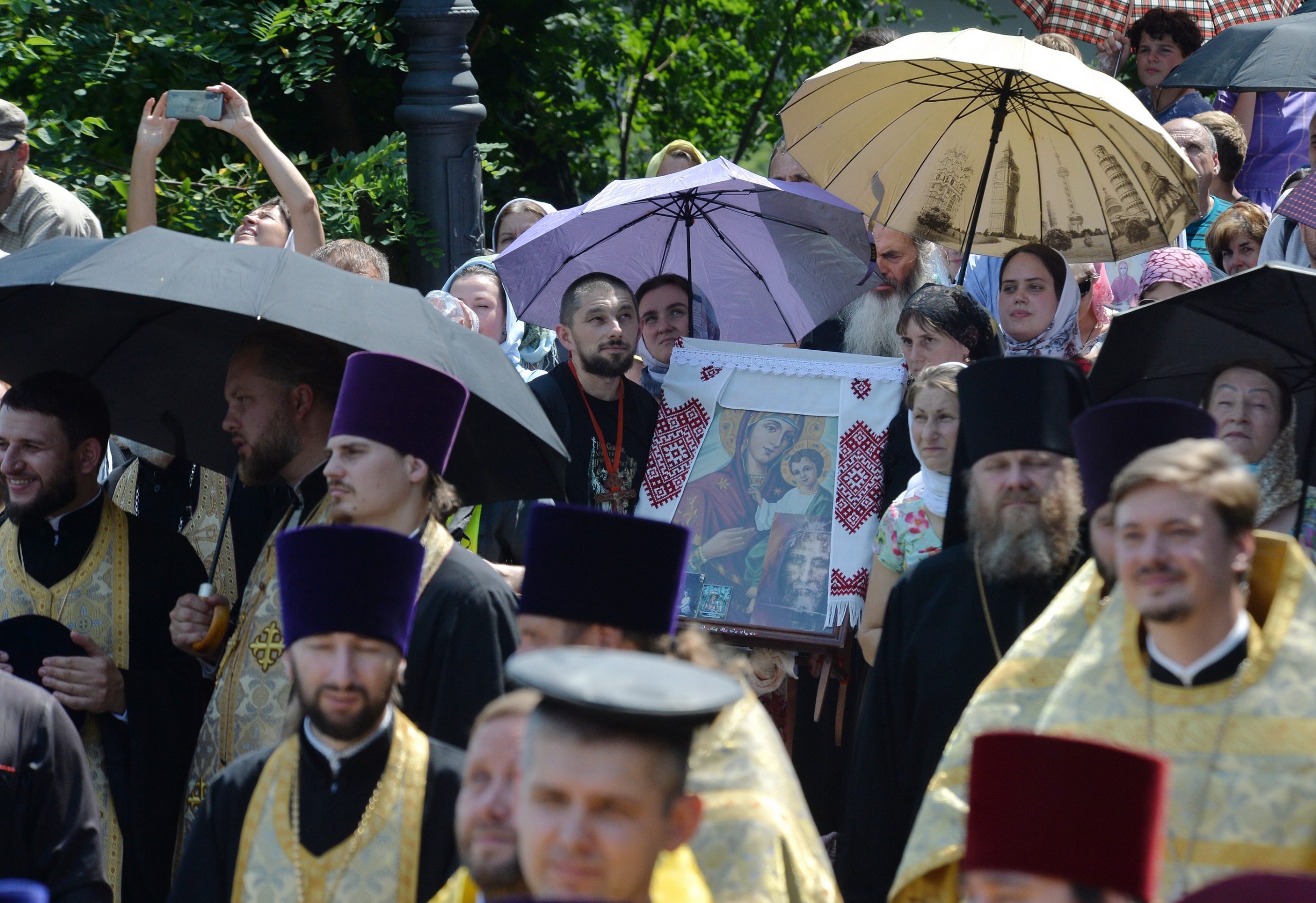 1033-летие Крещения Руси: Крестный ход в Киеве, как это было