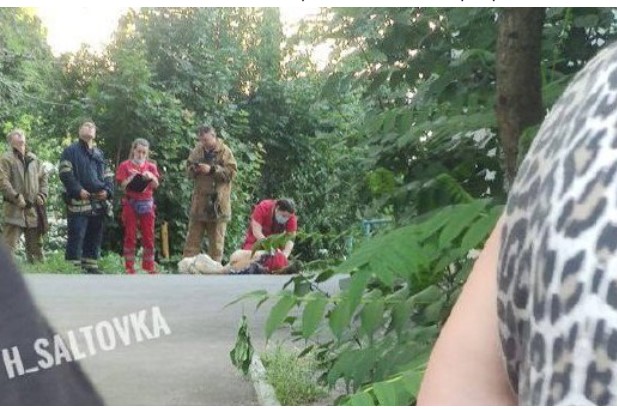 В Харькове погибла женщина при падении с балкона (ФОТО, ВИДЕО)