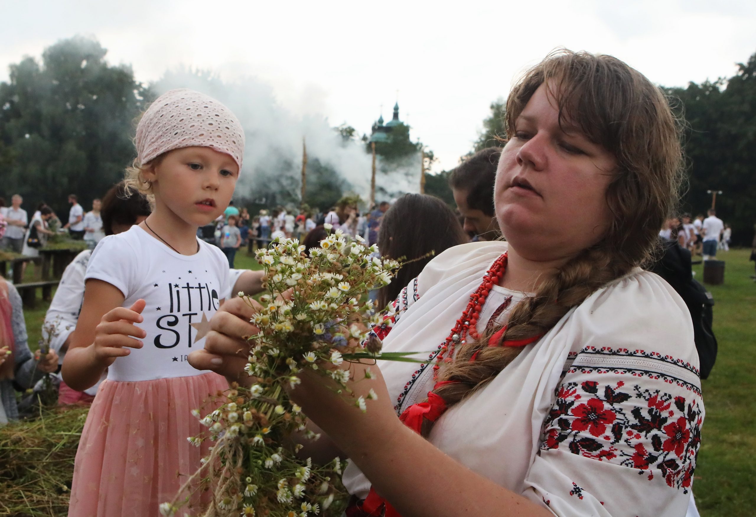 В Пирогово прошли Купальские гулянья