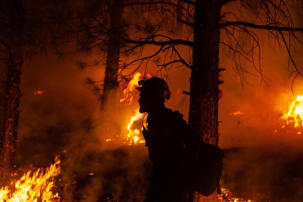 В 13 штатах США бушуют масштабные пожары (ФОТО)