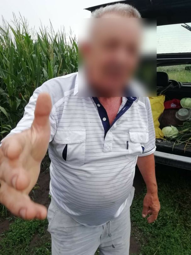 В Тернопольской области экс-мэра поймали на краже с чужого огорода (ФОТО)