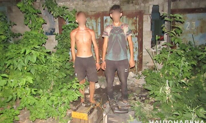 В Мелитополе двух мужчин задержали во время ограбления гаража (ФОТО)