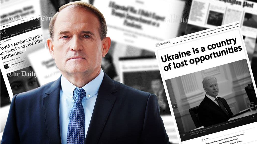 Авторитетные американские СМИ опубликовали статью лидера украинской оппозиции Виктора Медведчука &#171;Какой может быть Украина? Какой быть Украине?&#187;
