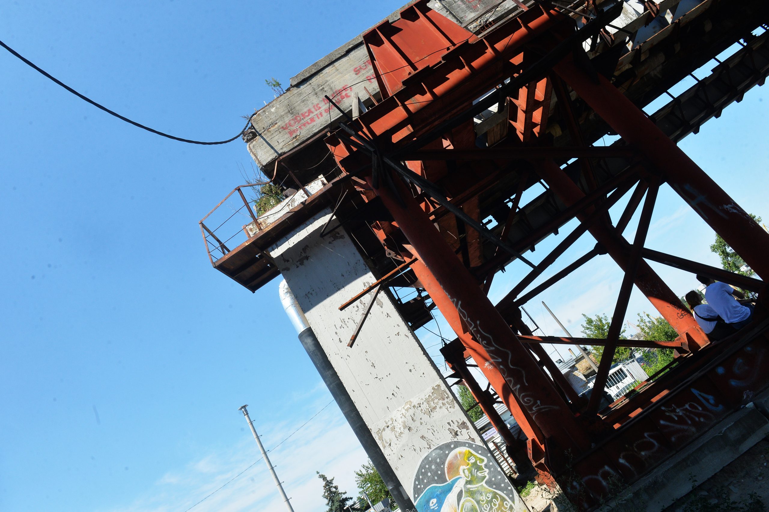 В Киеве идет ремонт Рыбальского моста