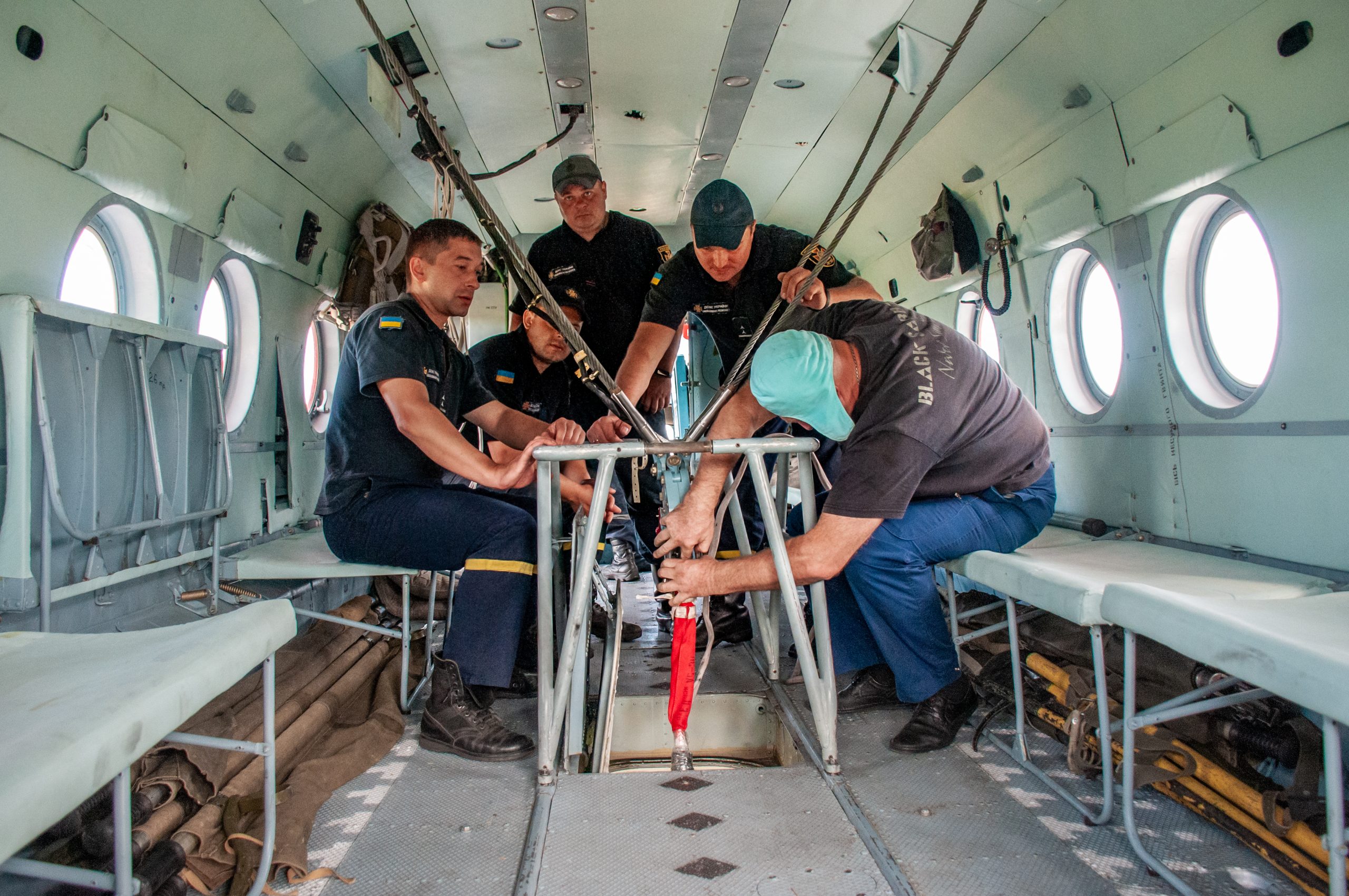 На Харьковщине учились тушить лесные пожары