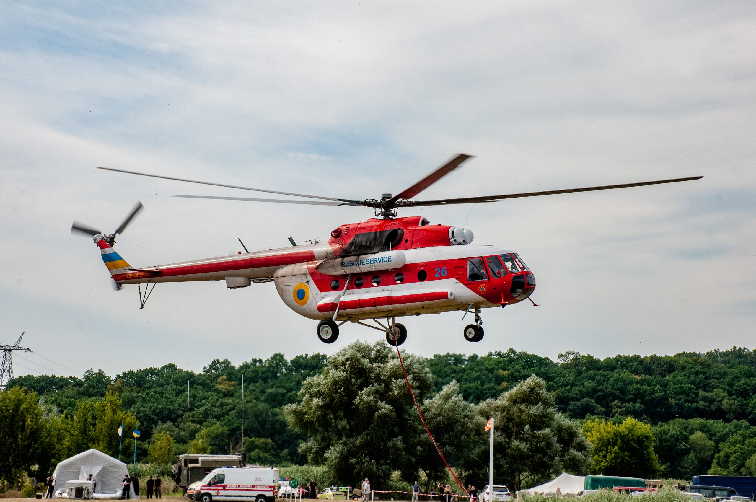 На Харьковщине учились тушить лесные пожары