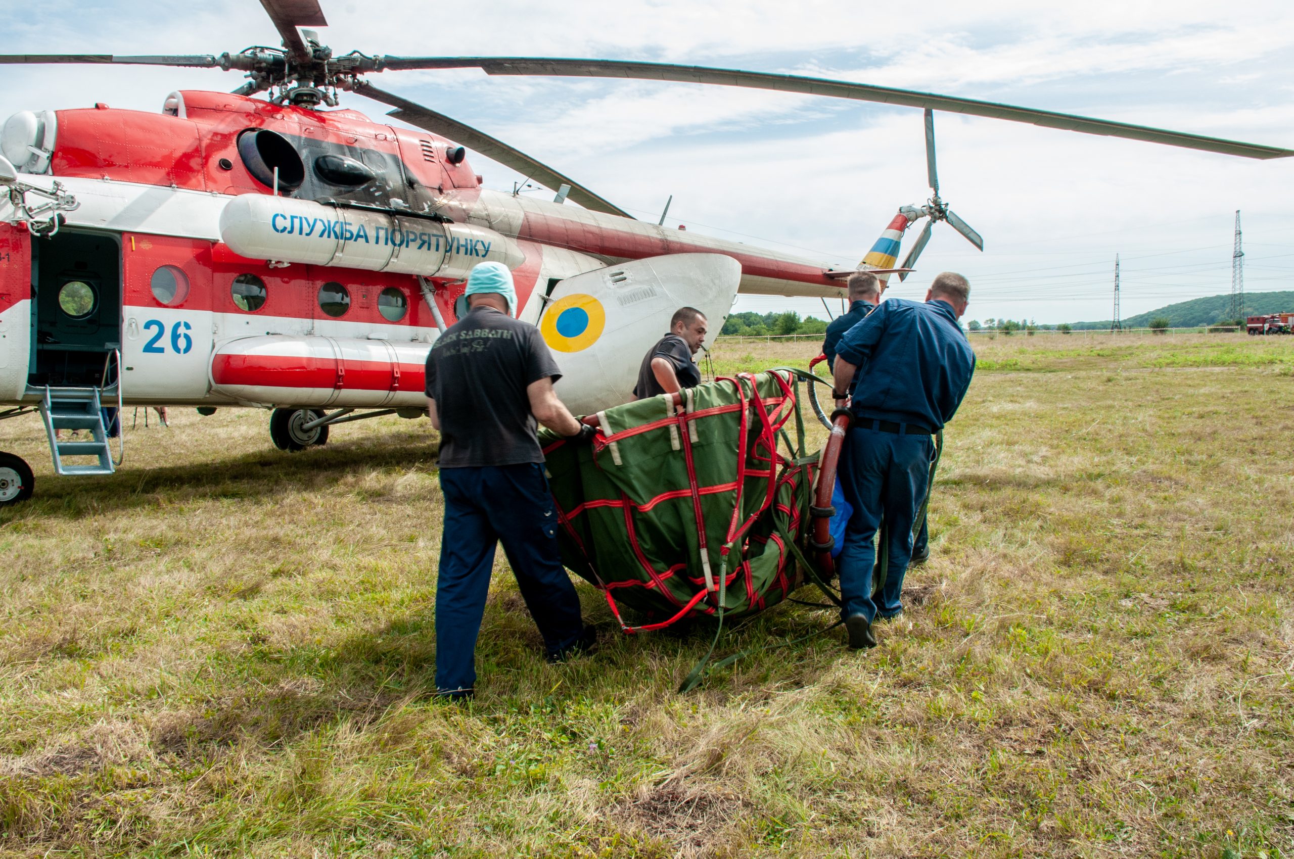 На Харьковщине учились тушить лесные пожары