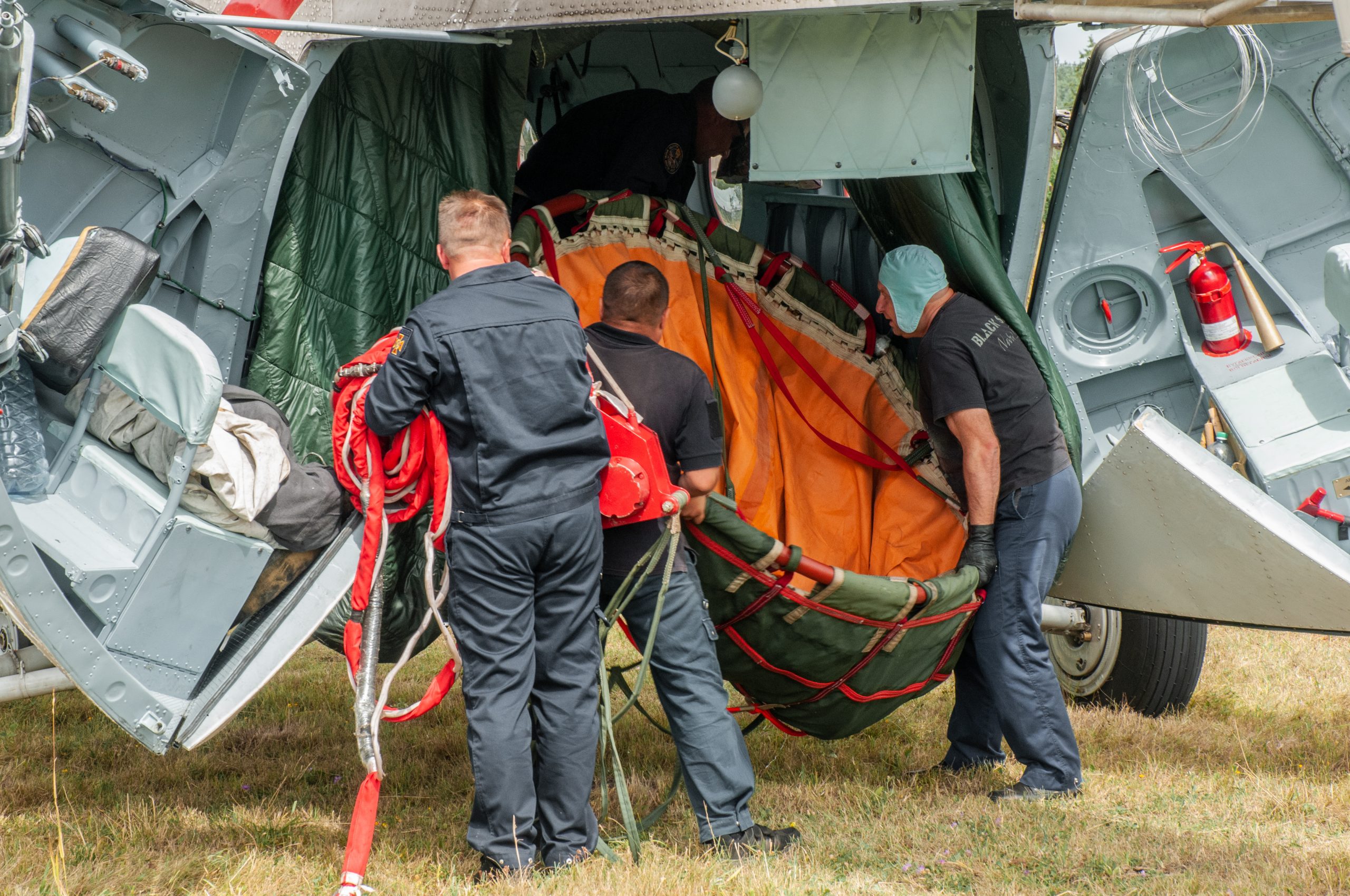На Харьковщине учились тушить лесные пожары