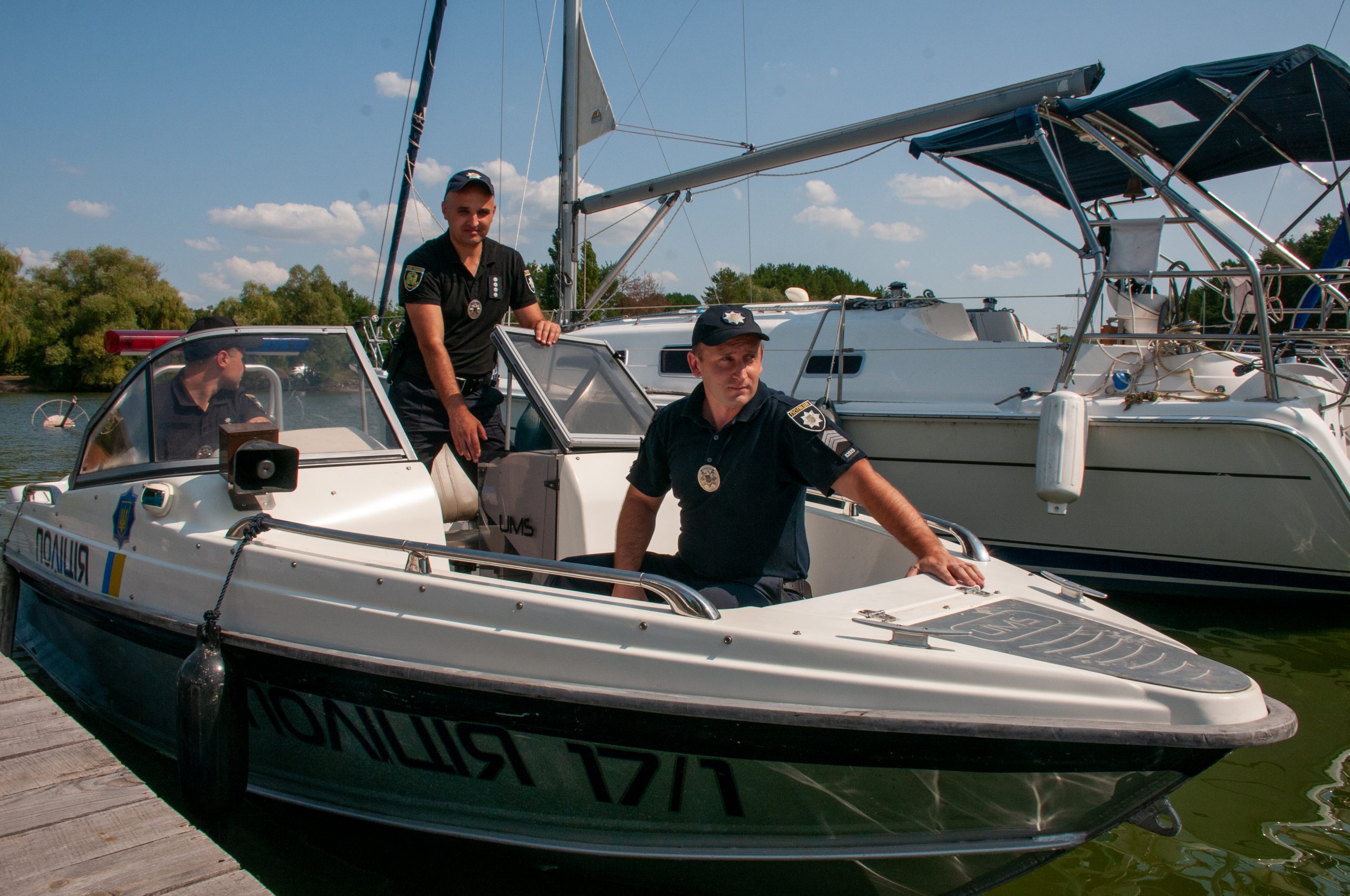 На Харьковщине начала работу водная полиция