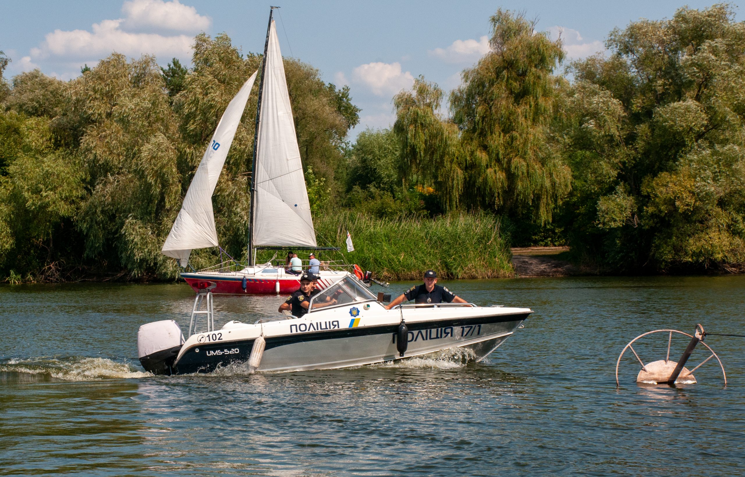 На Харьковщине начала работу водная полиция