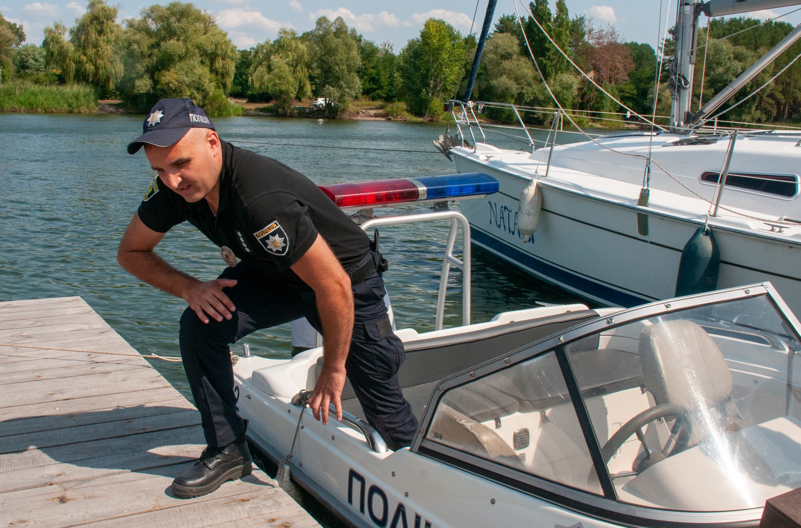 На Харьковщине начала работу водная полиция