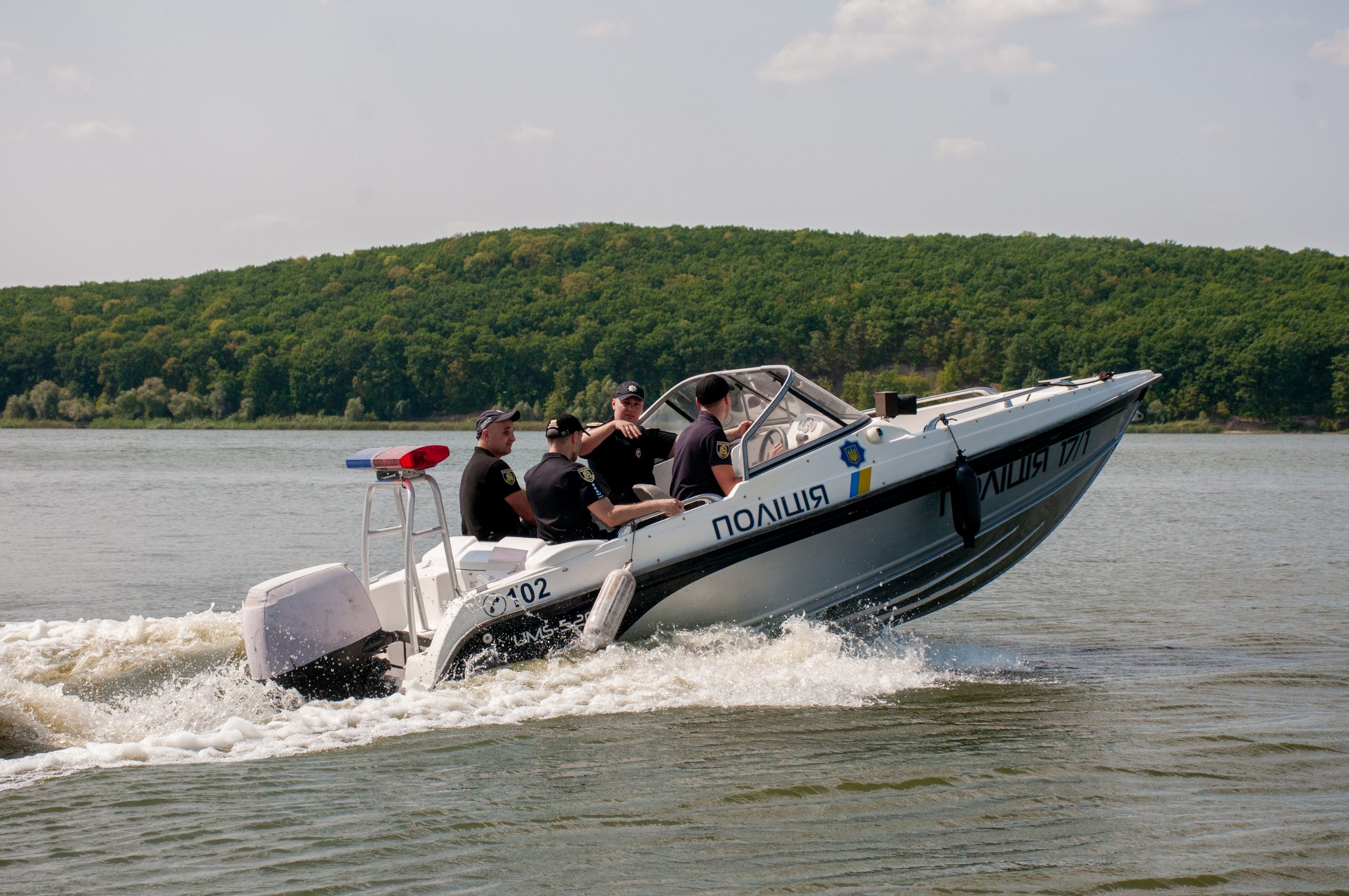 На Харьковщине начала работу водная полиция