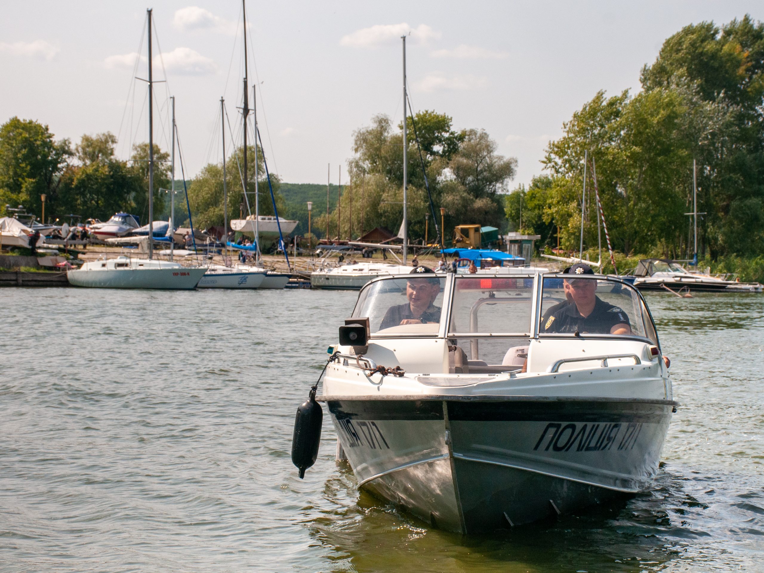 На Харьковщине начала работу водная полиция