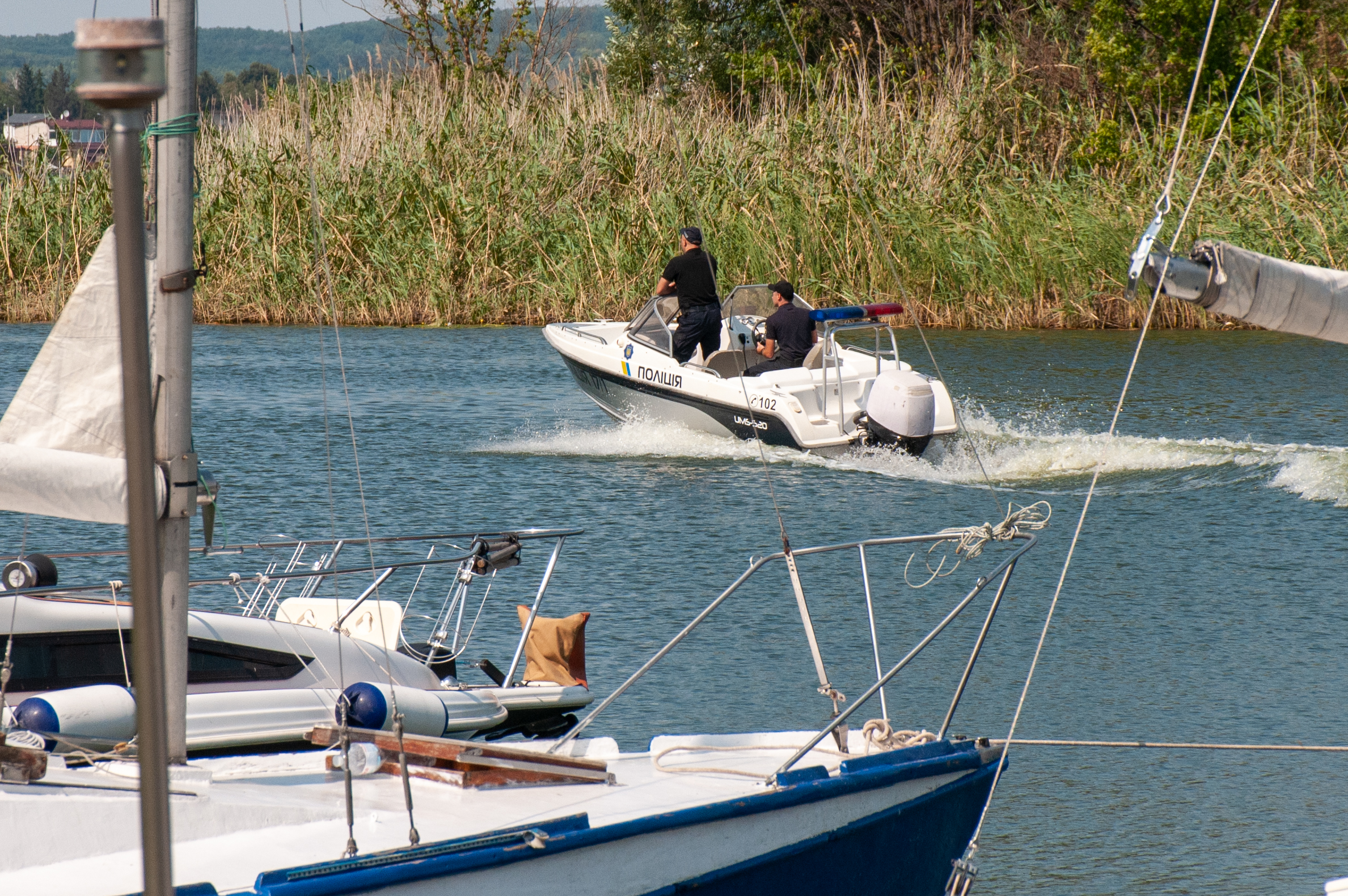 На Харьковщине начала работу водная полиция