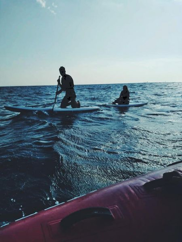 В Одессе отдыхающих на бордах унесло в море (ФОТО)
