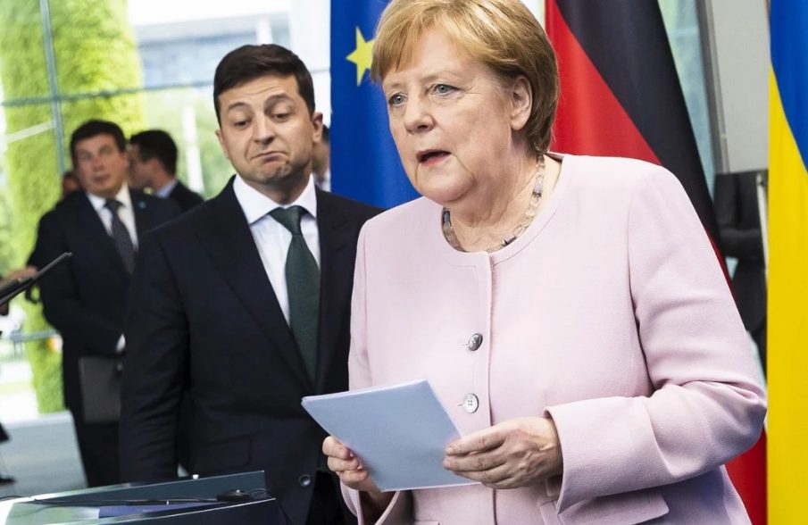 Меркель во время встречи с Зеленским должна была потребовать освободить из-под домашнего ареста Медведчука