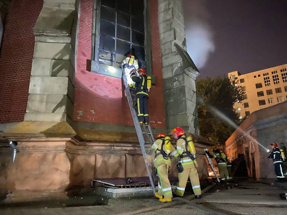 При пожаре в костеле Святого Николая люди не сумели применить огнетушители &#8212; эксперт