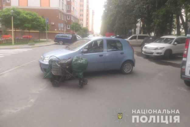 Под Киевом Fiat сбил пенсионерку (ФОТО)