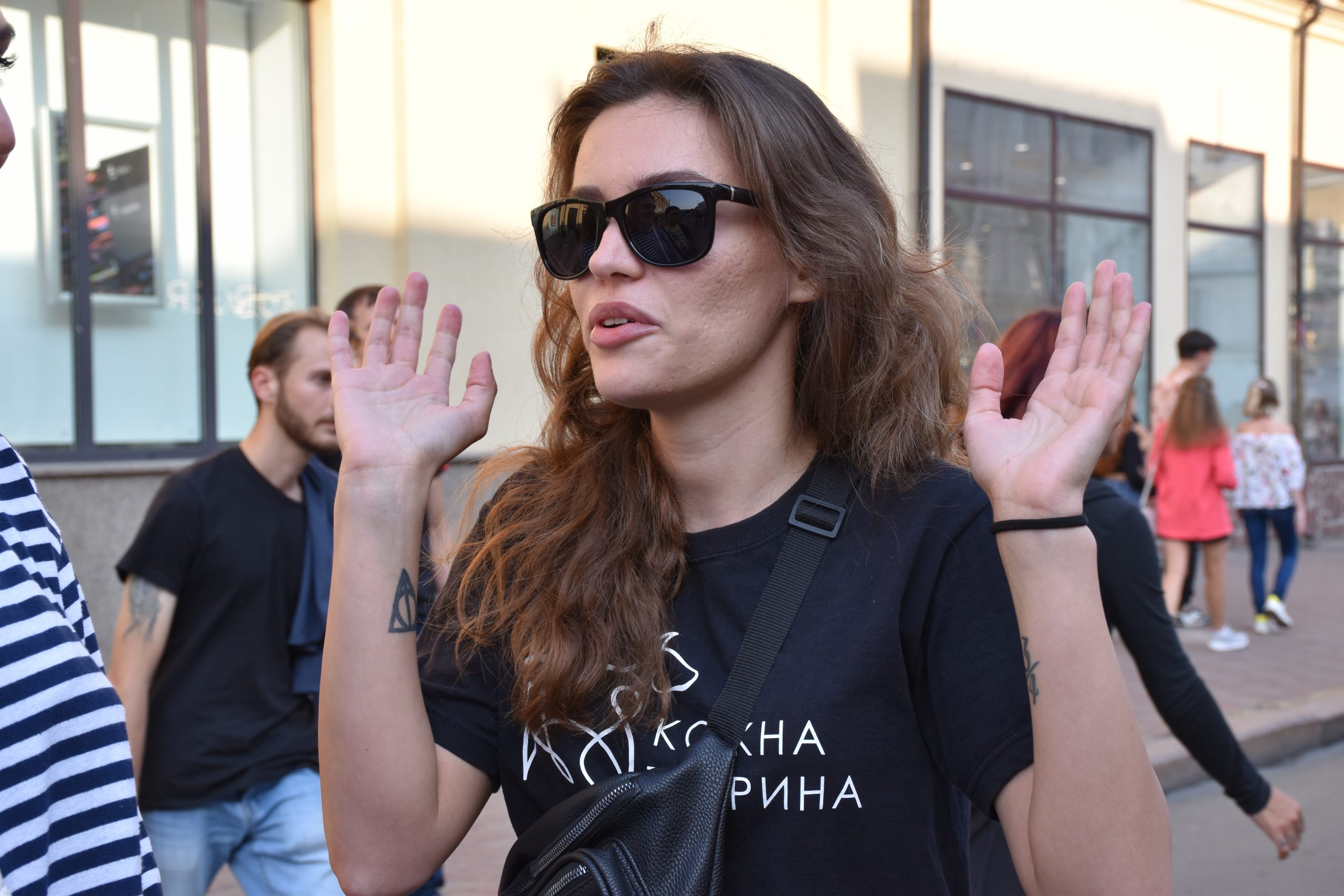 В Киеве активисты призывали людей переходить на веганство