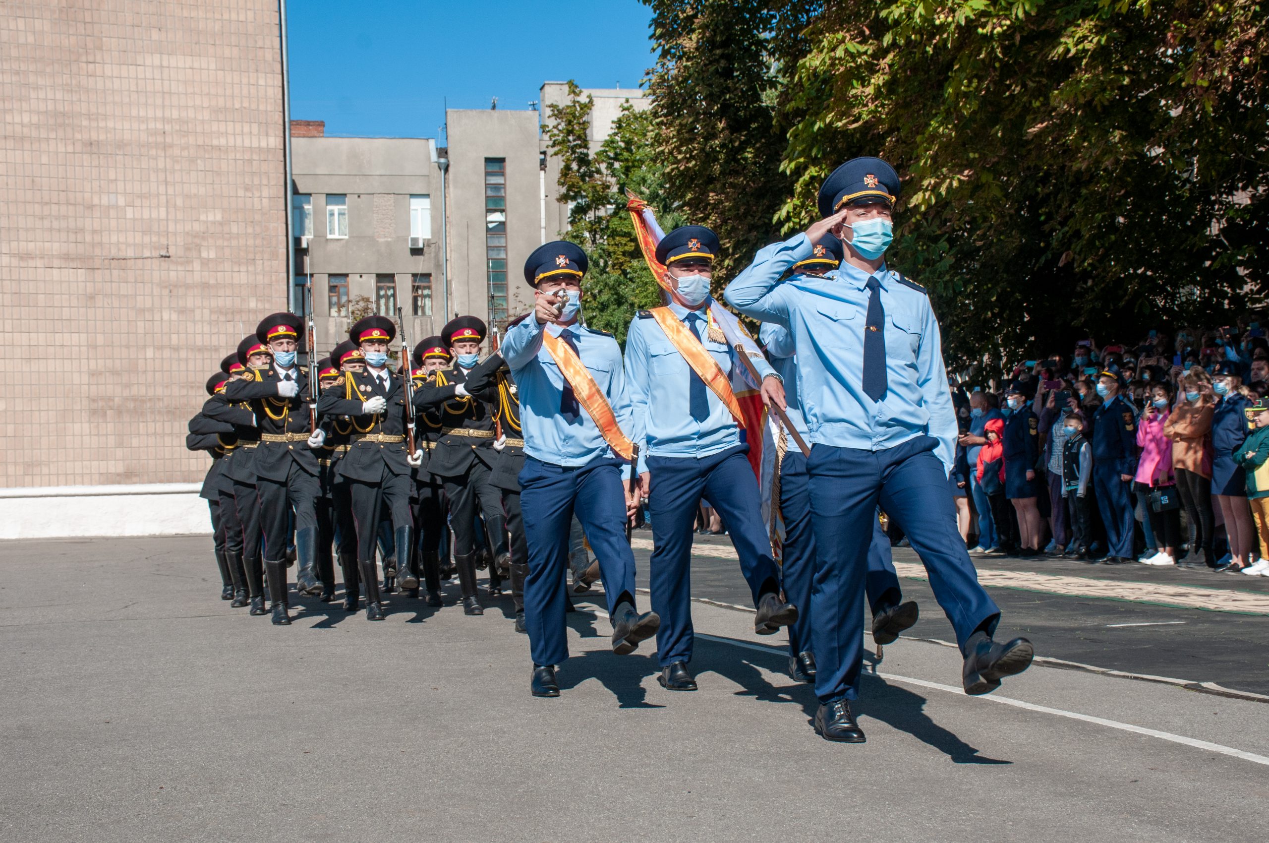 Харьковских курсантов Посвятили в студенты