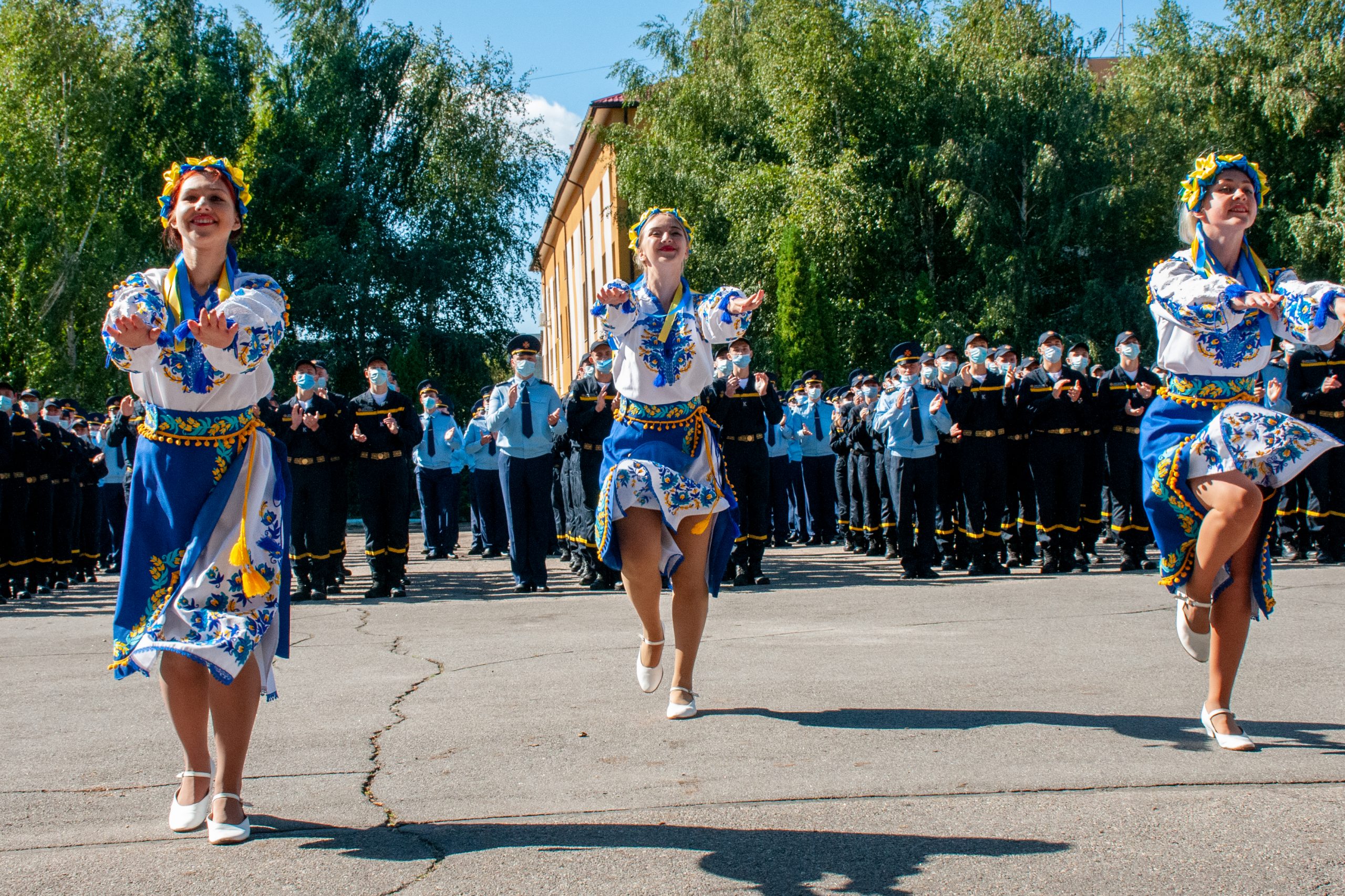 Харьковских курсантов Посвятили в студенты