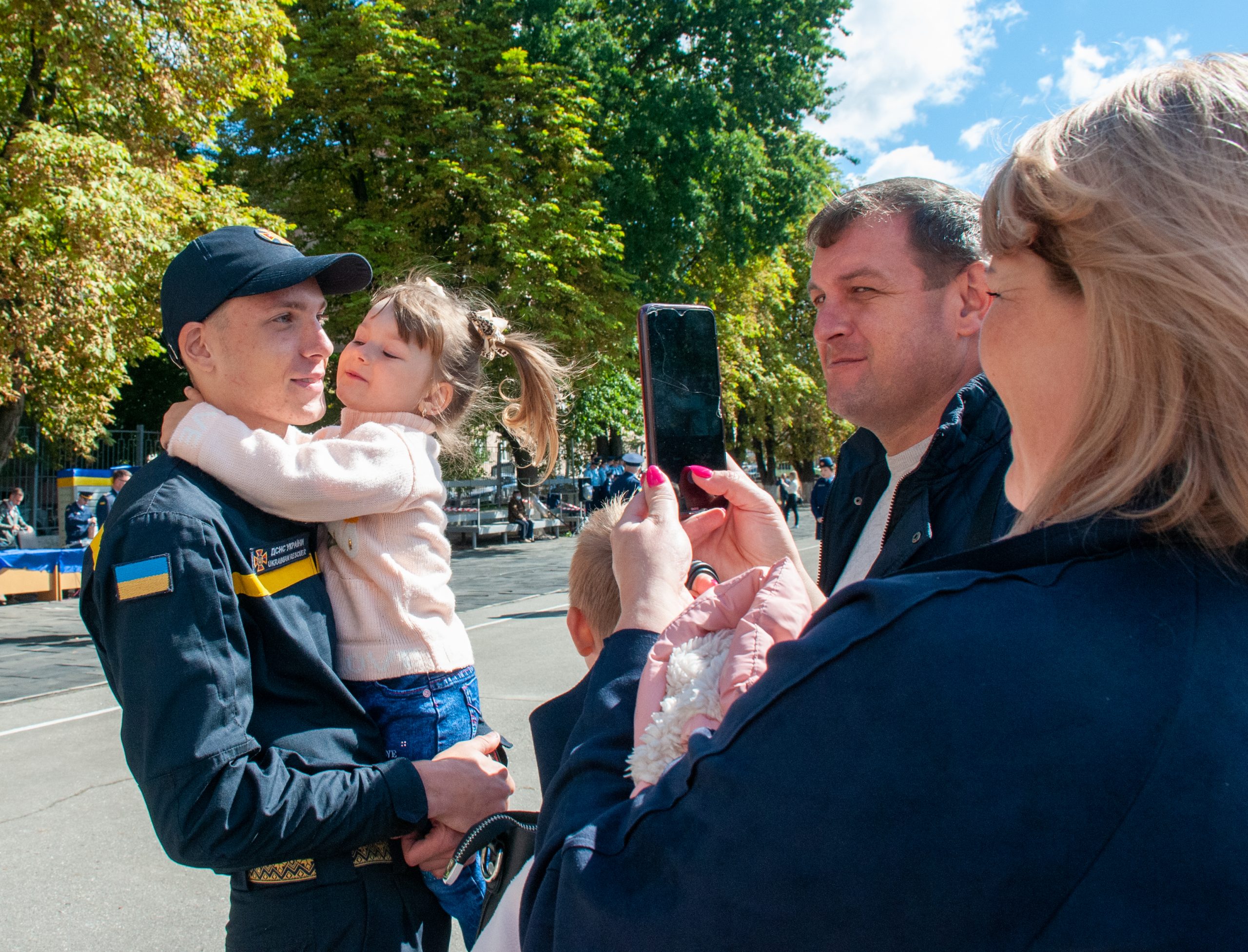 Харьковских курсантов Посвятили в студенты